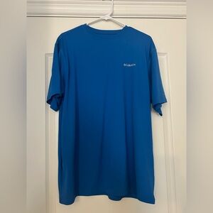 Columbia Men's Vibrant Blue Short Sleeve Tee